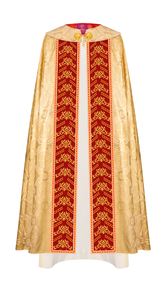 GOTHIC COPE VESTMENTS WITH ADORNED MOTIFS