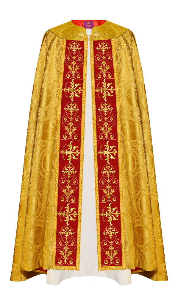 GOTHIC COPE WITH ORNATE EMBROIDERY