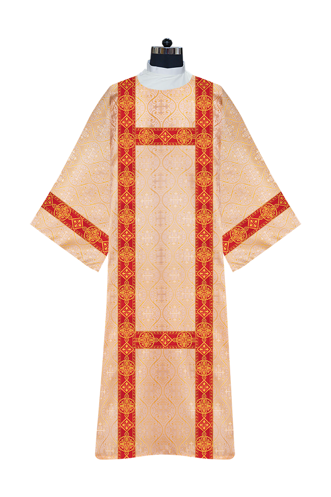 Deacon Dalmatic vestment - Diamond lace