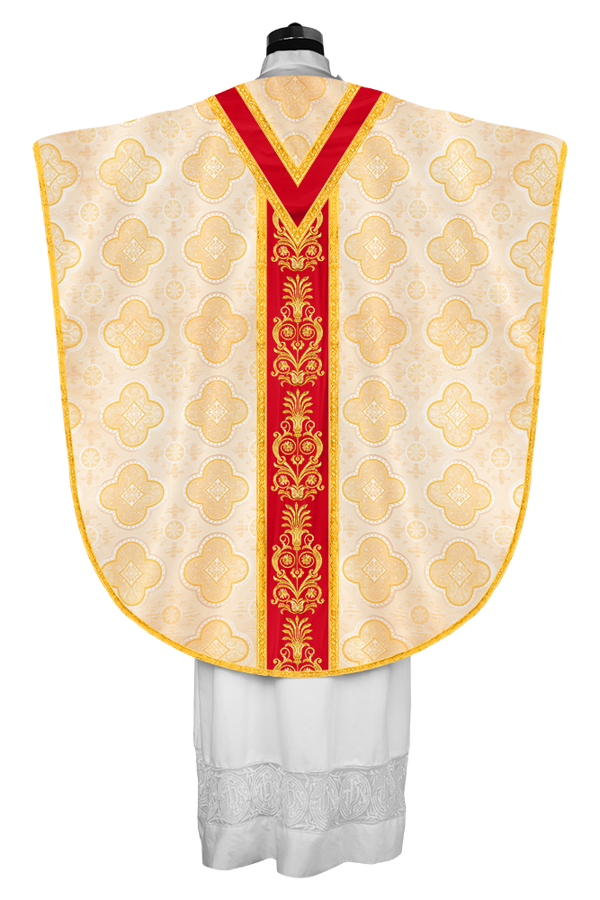 BORROMEAN CHASUBLE WITH ADORNED ORPHREY