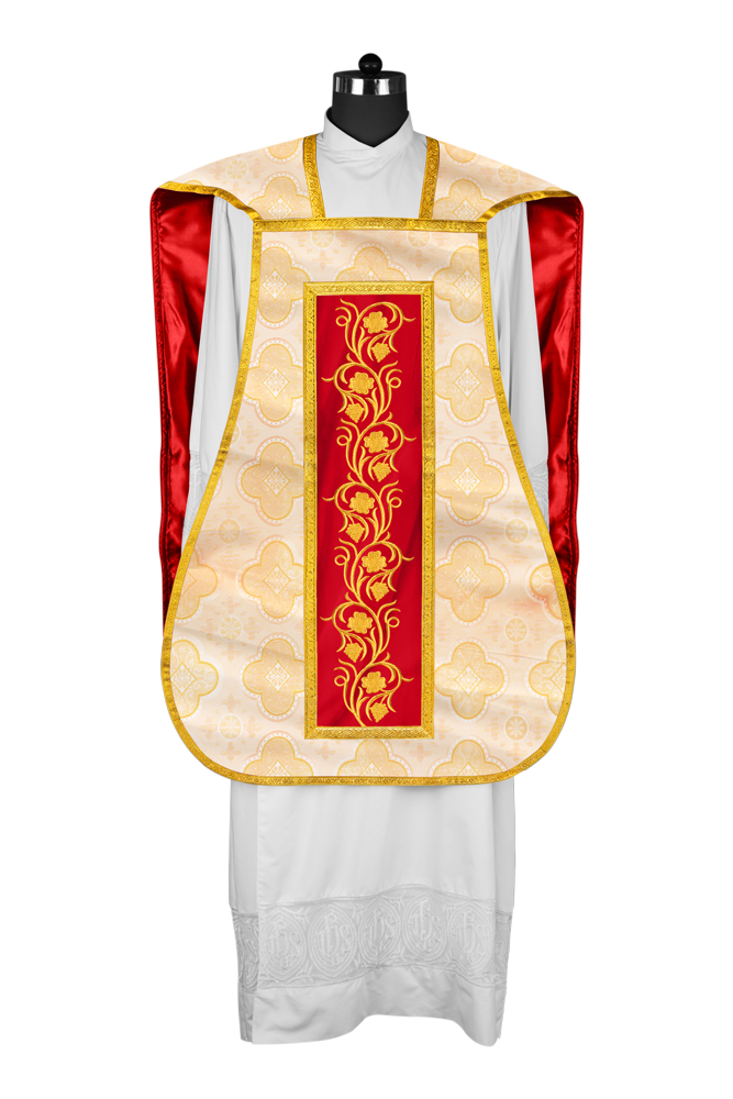 Catholic fiddleback chasuble vestment - Grapes collection