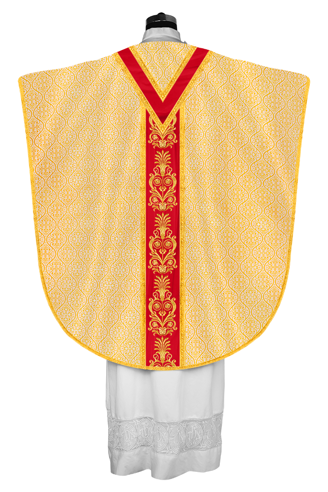BORROMEAN CHASUBLE WITH ADORNED ORPHREY
