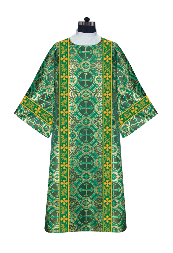 Deacon Dalmatic vestments with designer lace