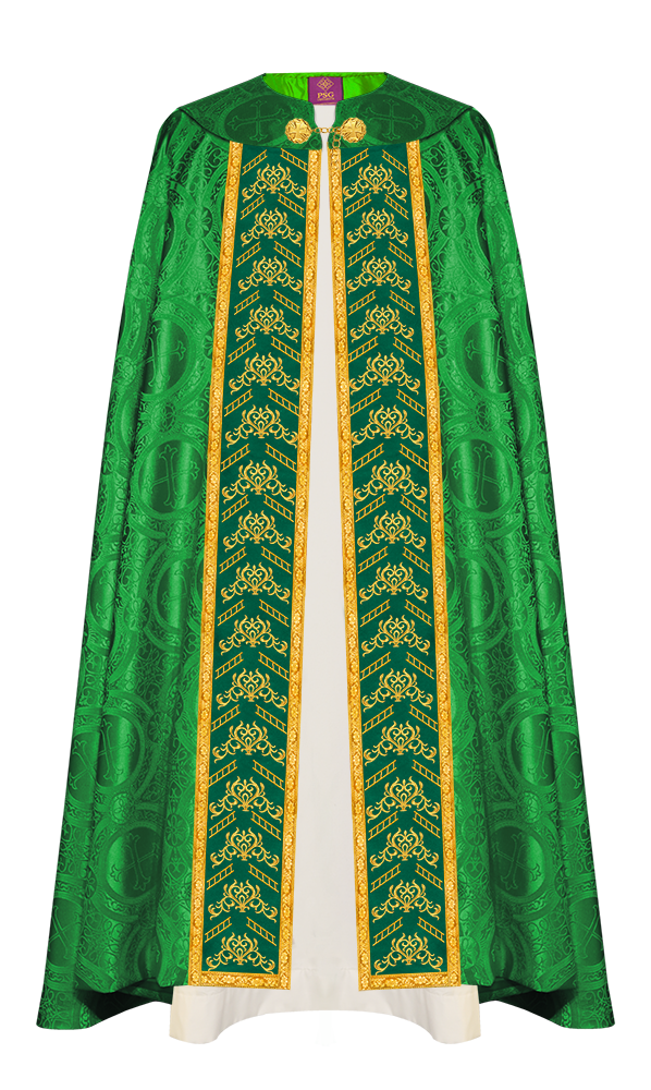GOTHIC COPE WITH EMBROIDERED ORPHREY