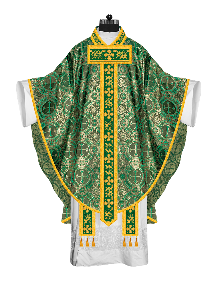 Gothic Chasuble with Designer Lace