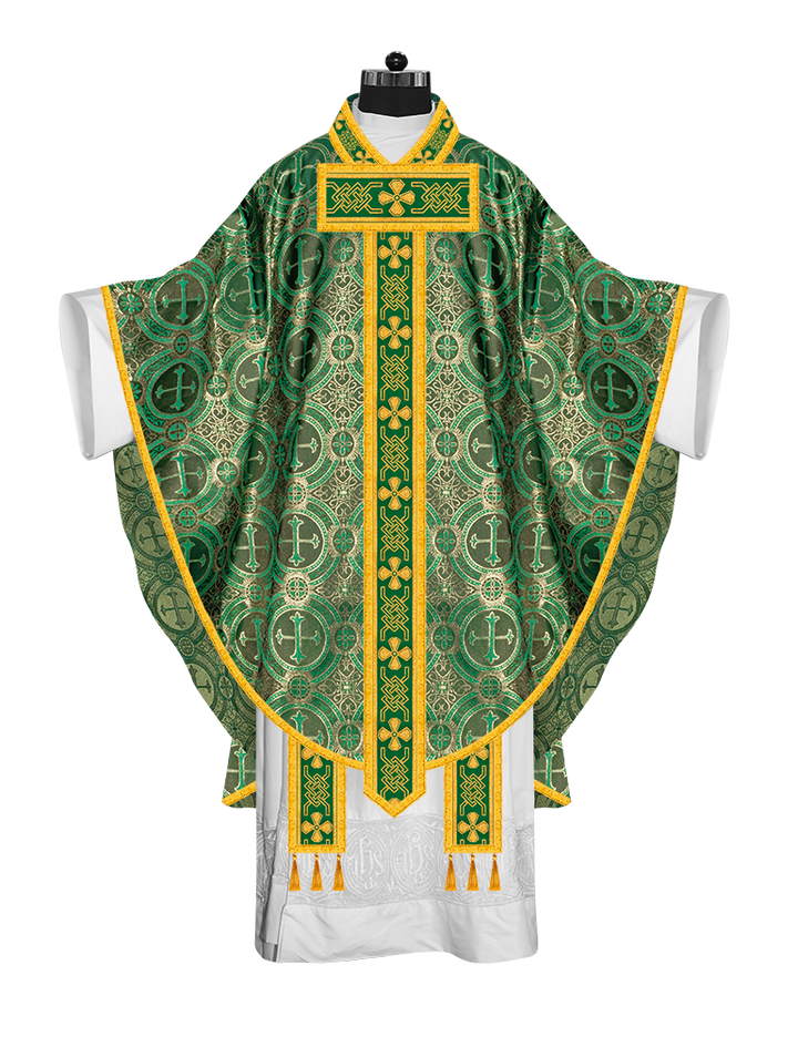 Gothic Chasuble with Designer Lace