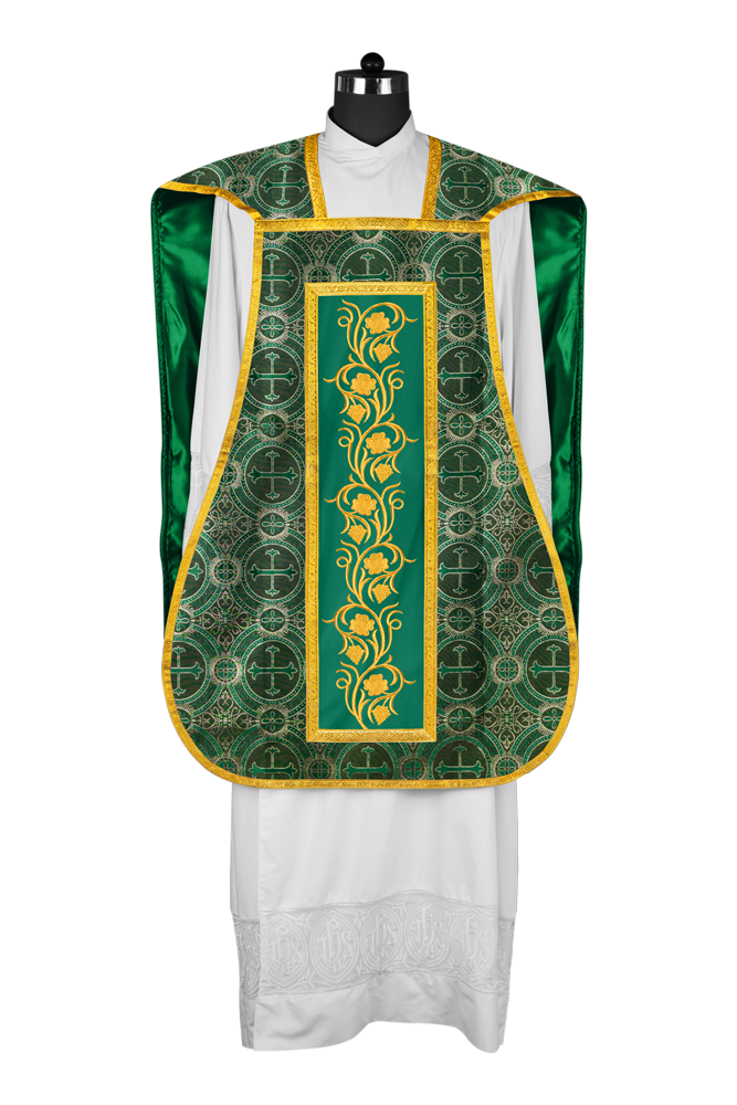 Catholic fiddleback chasuble vestment - Grapes collection