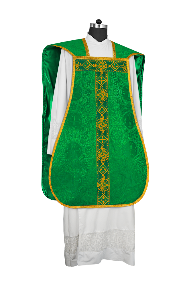 Embroidered Roman Chasuble Vestment