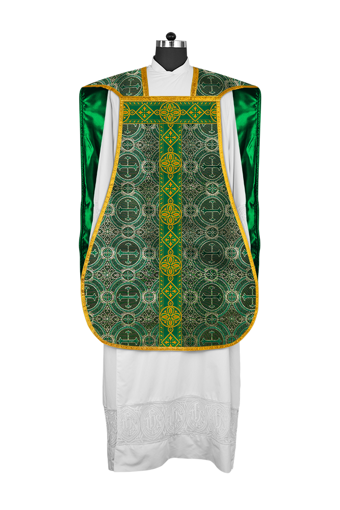 Embroidered Roman Chasuble Vestment