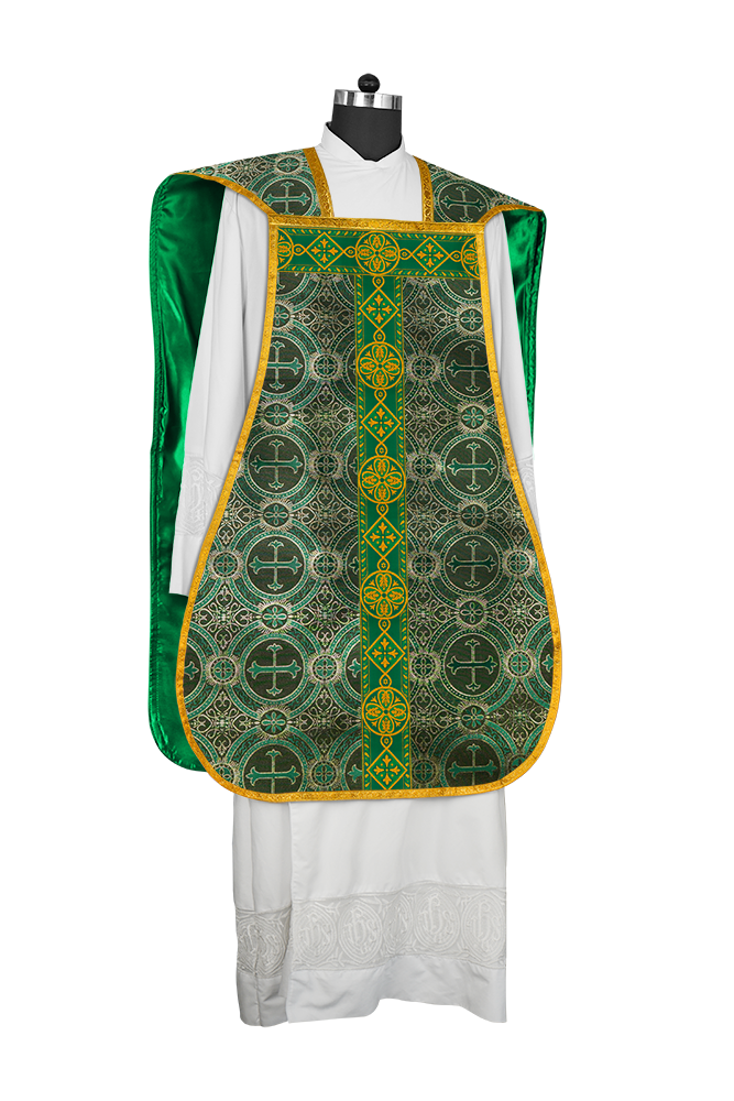 Embroidered Roman Chasuble Vestment