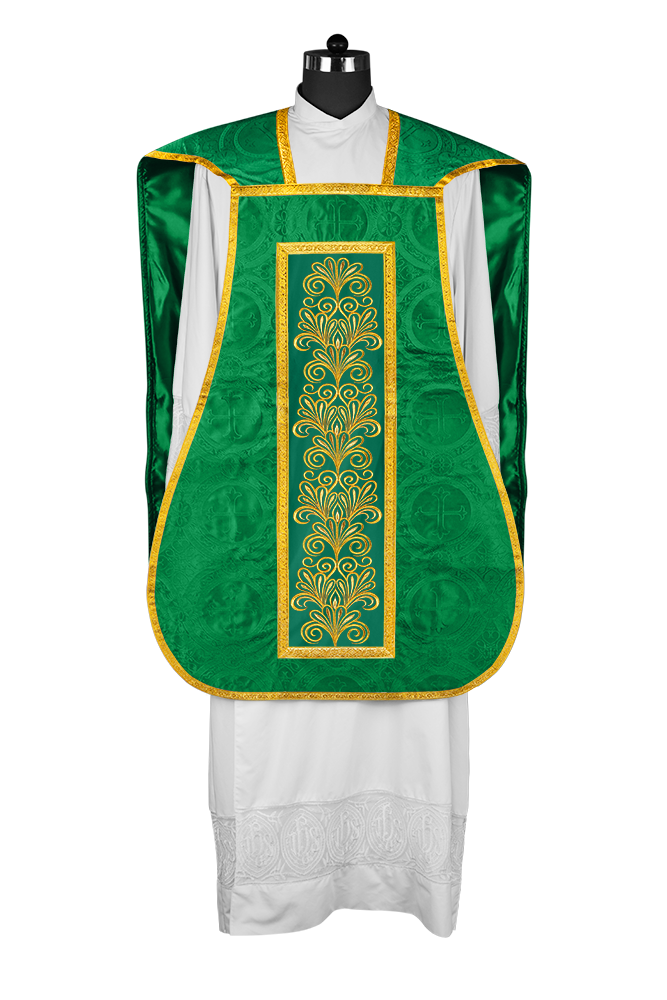 Traditional Roman chasuble vestment - Flourish collection