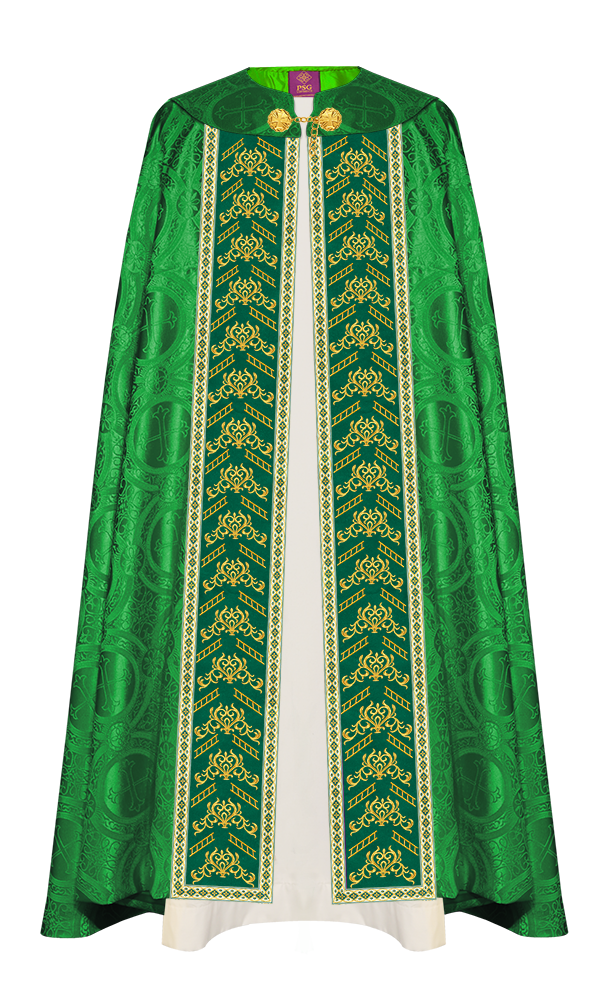GOTHIC COPE VESTMENTS WITH ADORNED MOTIFS