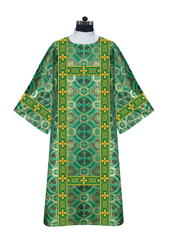 Deacon Dalmatic vestments with designer lace