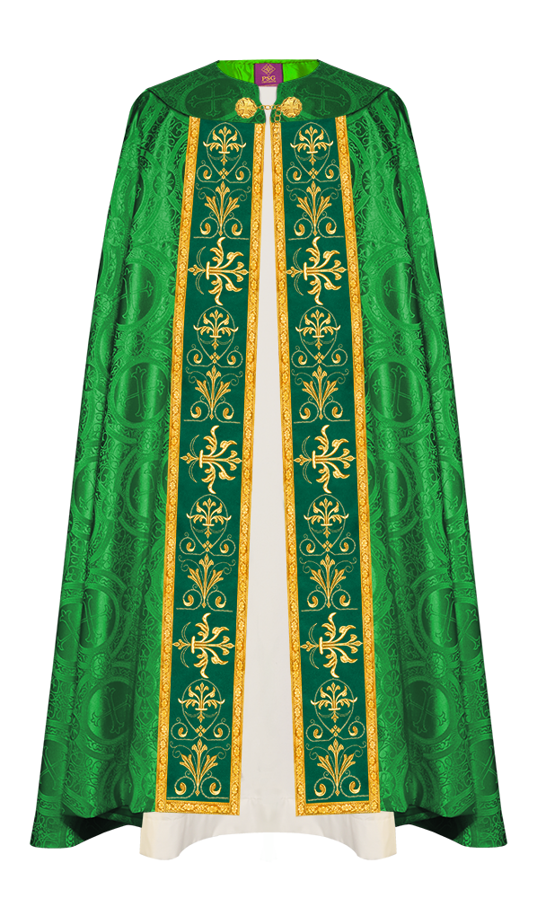GOTHIC COPE WITH ORNATE EMBROIDERY