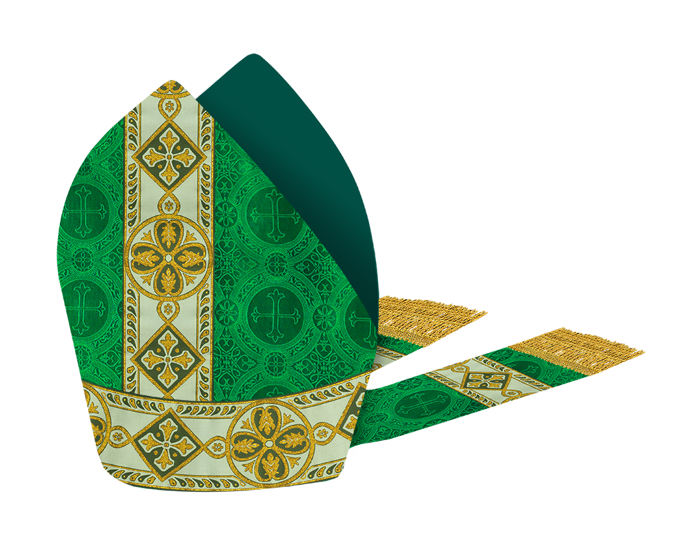 Mitre Vestment with Detailed Braids