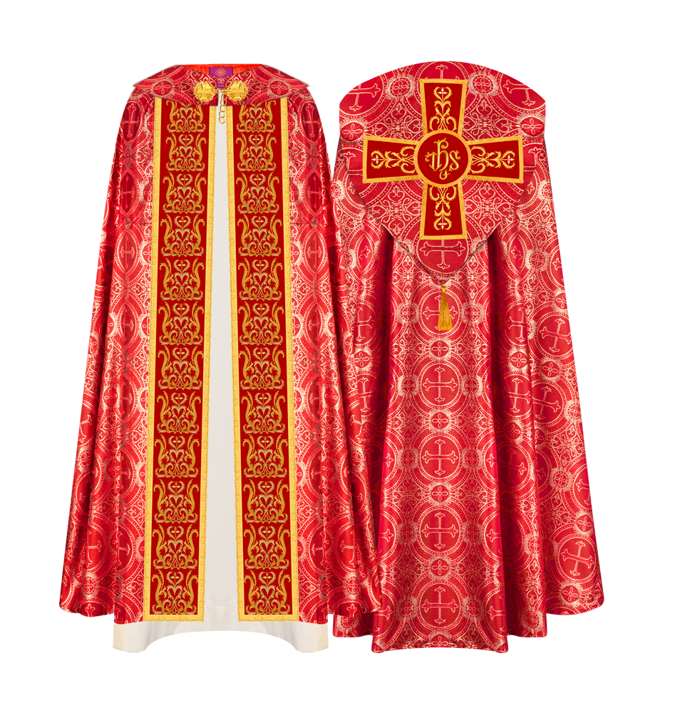 EXCEPTIONALLY MADE GOTHIC COPE VESTMENT