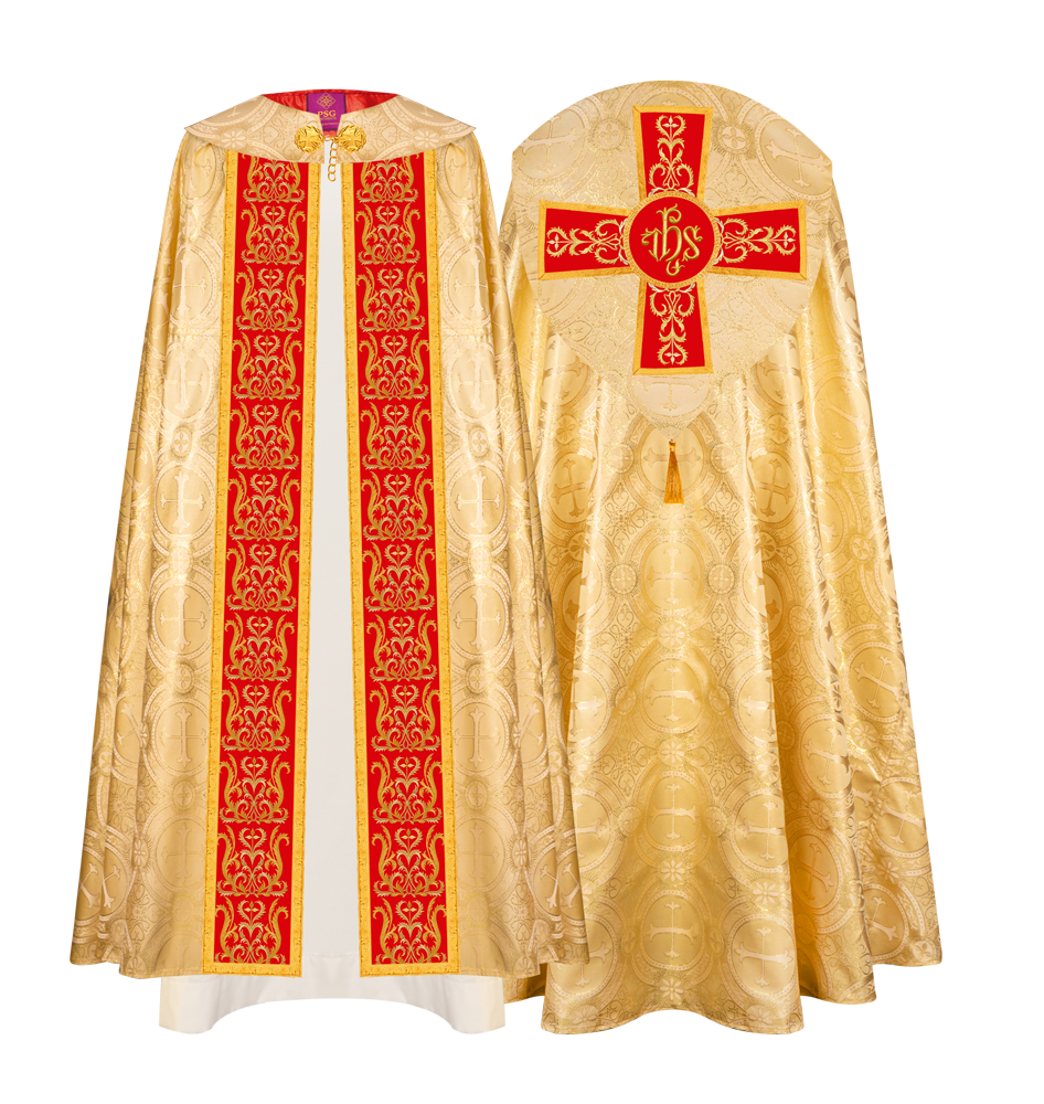 EXCEPTIONALLY MADE GOTHIC COPE VESTMENT