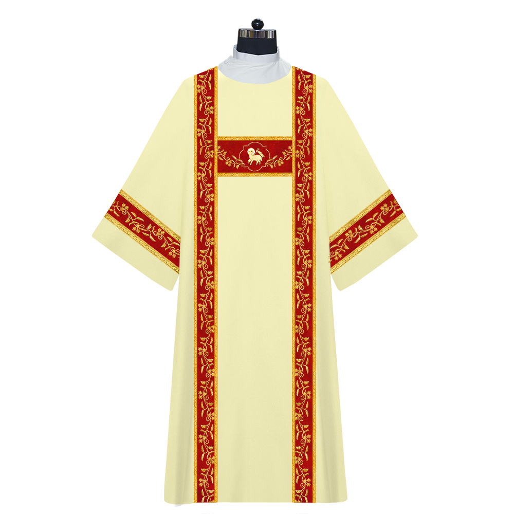 Solemn Mass Dalmatic Vestments - Floral Collection