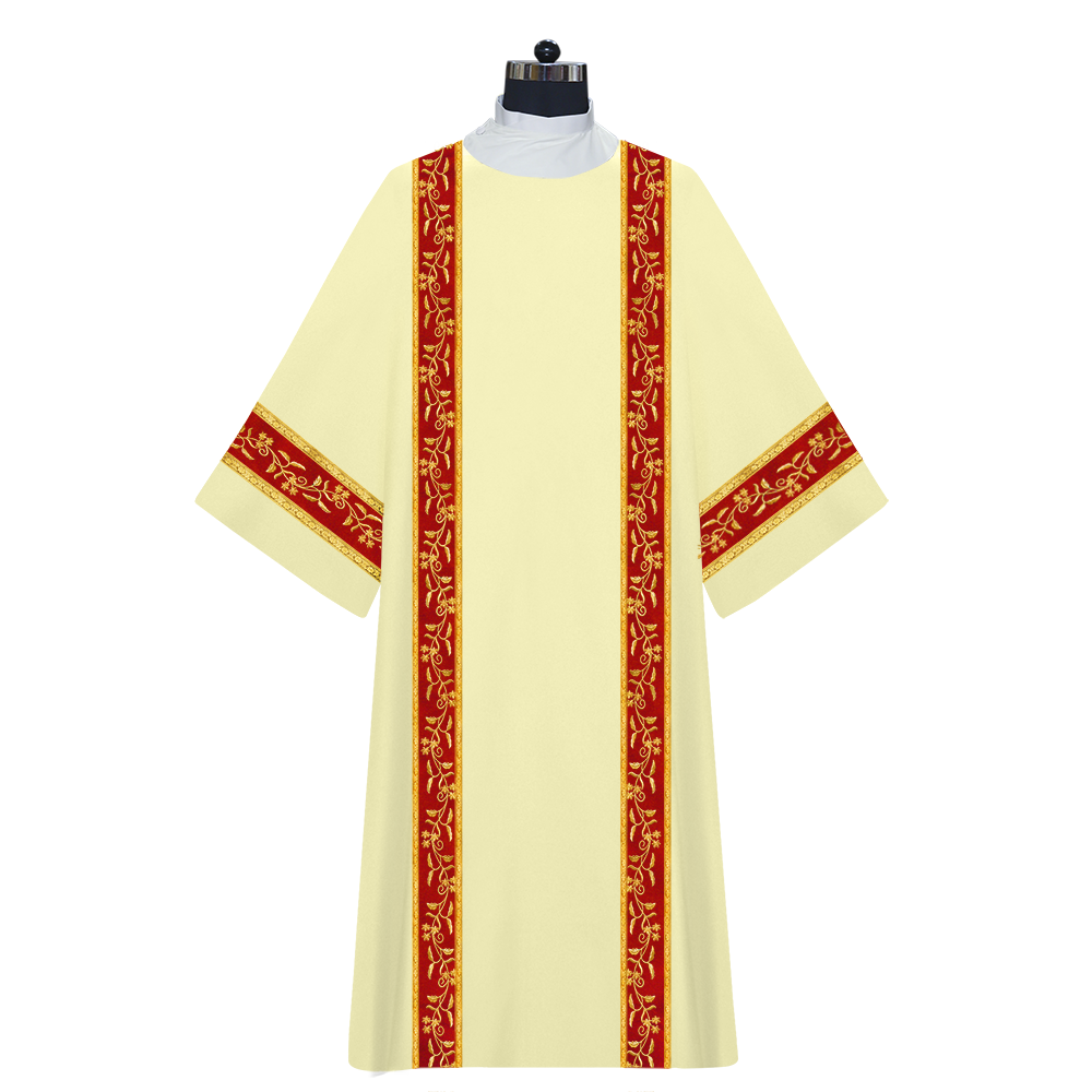 Solemn Mass Dalmatic Vestments - Floral Collection