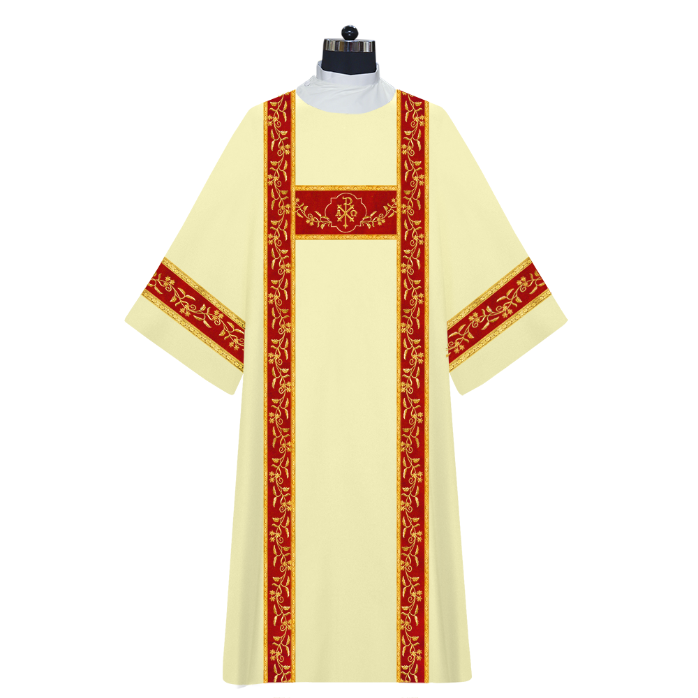 Solemn Mass Dalmatic Vestments - Floral Collection