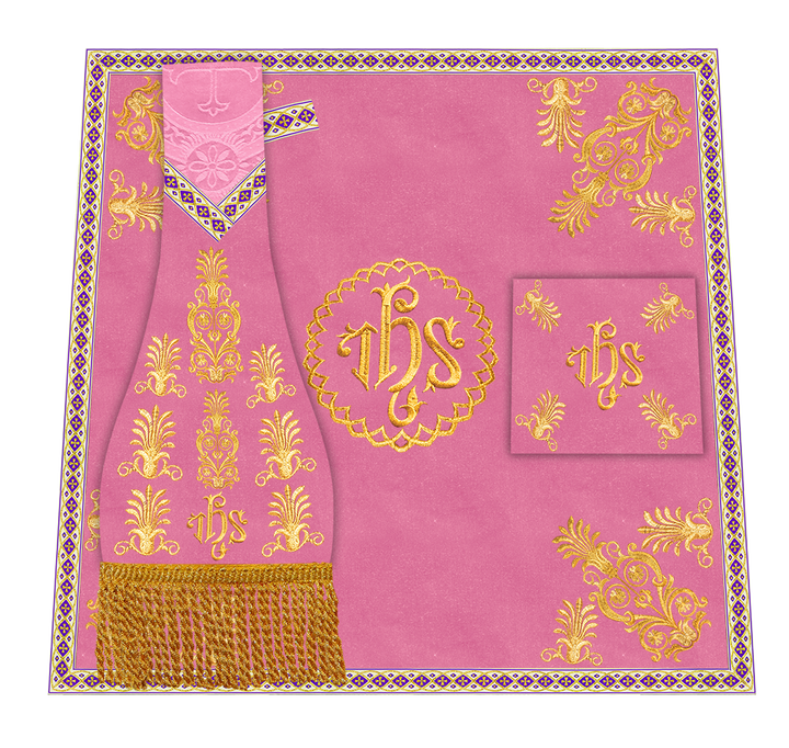 Embroidered Motif and Trims Mass Set