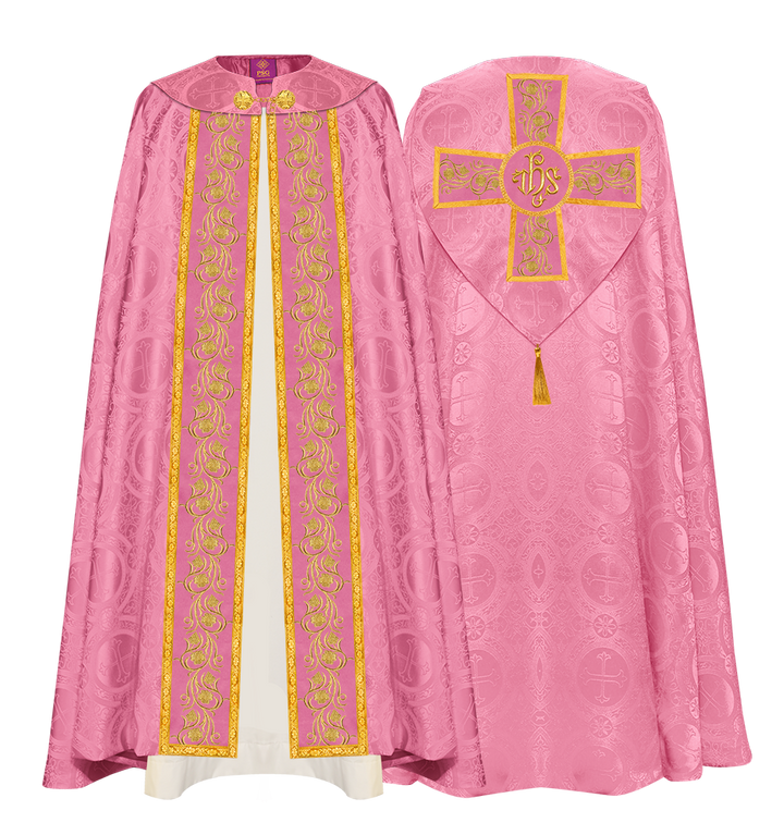 GOTHIC COPE VESTMENT WITH ORNATE EMBROIDERY