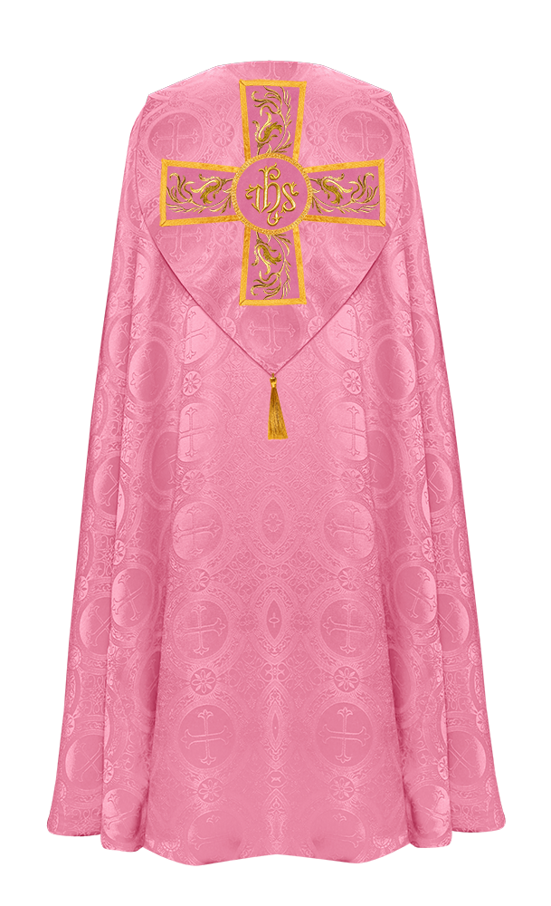 GOTHIC COPE EXECUTED WITH EMBROIDERED ORPHREY
