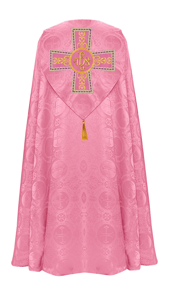 GOTHIC COPE VESTMENTS WITH ADORNED ORPHREY