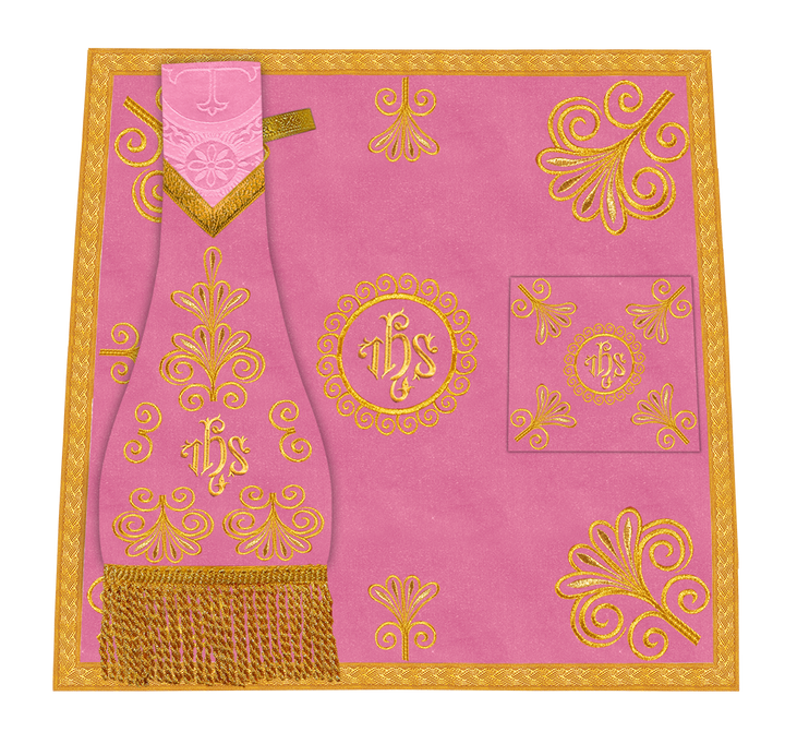 Elegant mass set with rich embroidery - Flourish collection