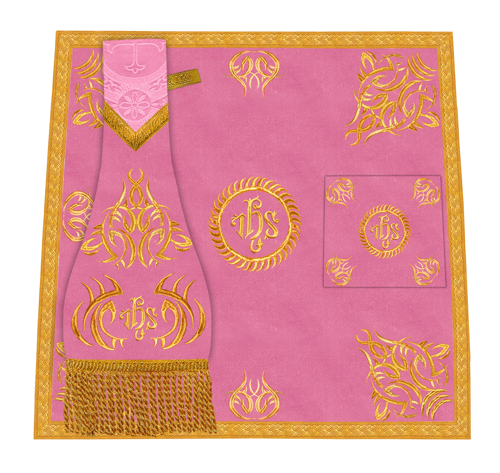 Marvelous mass set with Golden Embroidery - Angelic collection