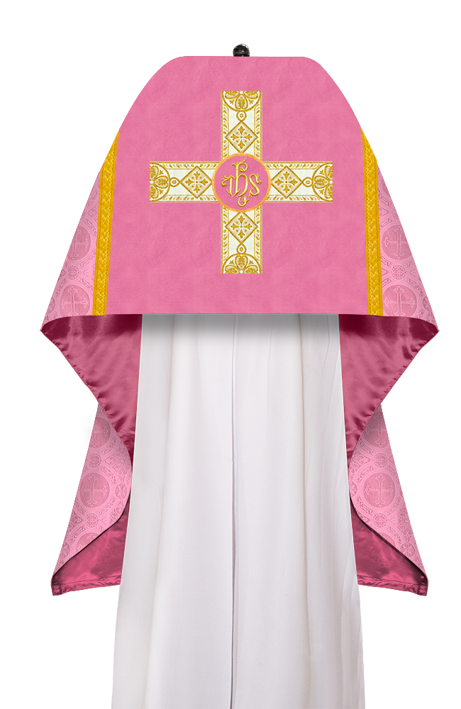 Humeral veil - White Diamond lace