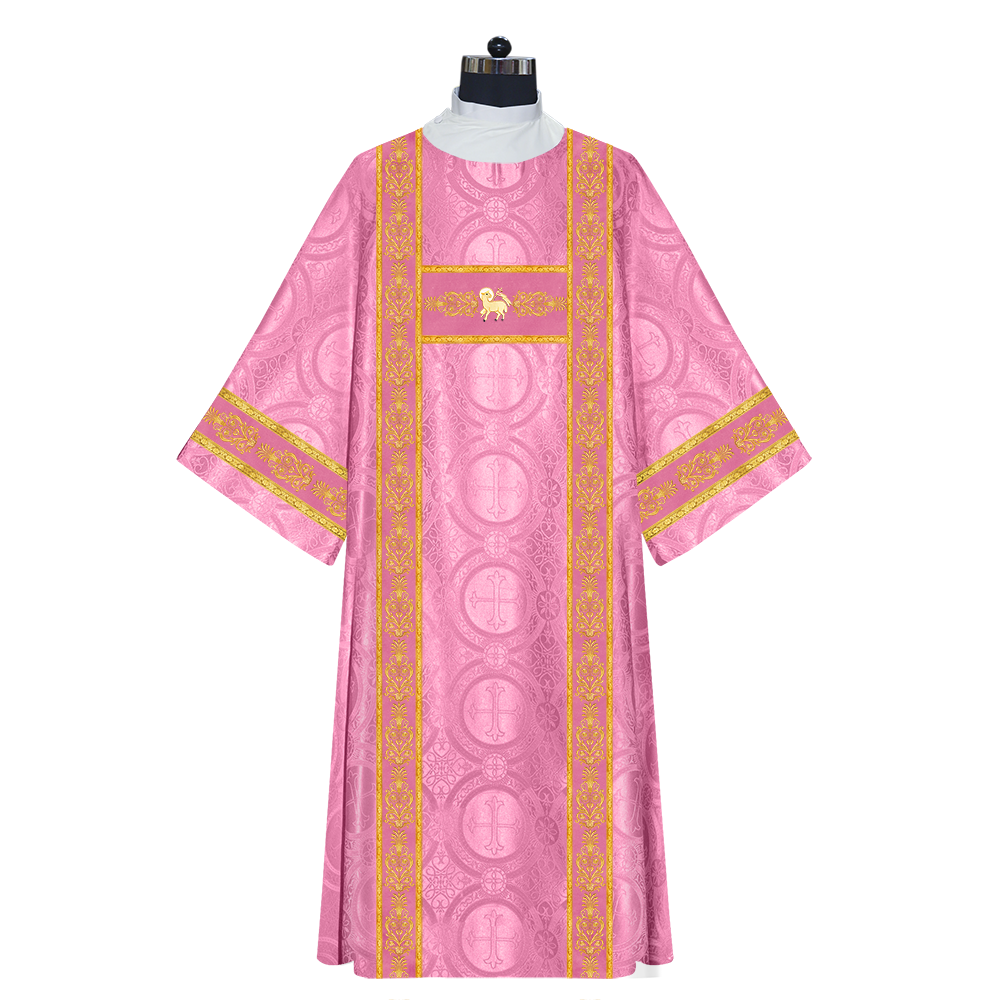 DEACON DALMATICS WITH ORNATE EMBROIDERY