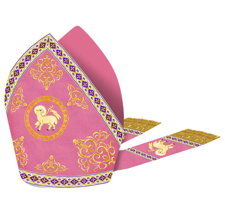 Roman Mitre Vestment Embroidery and Trims