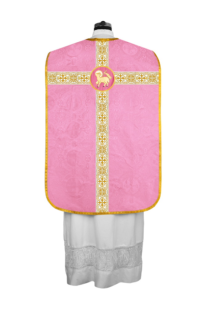 Fiddleback Vestment adorned with lace