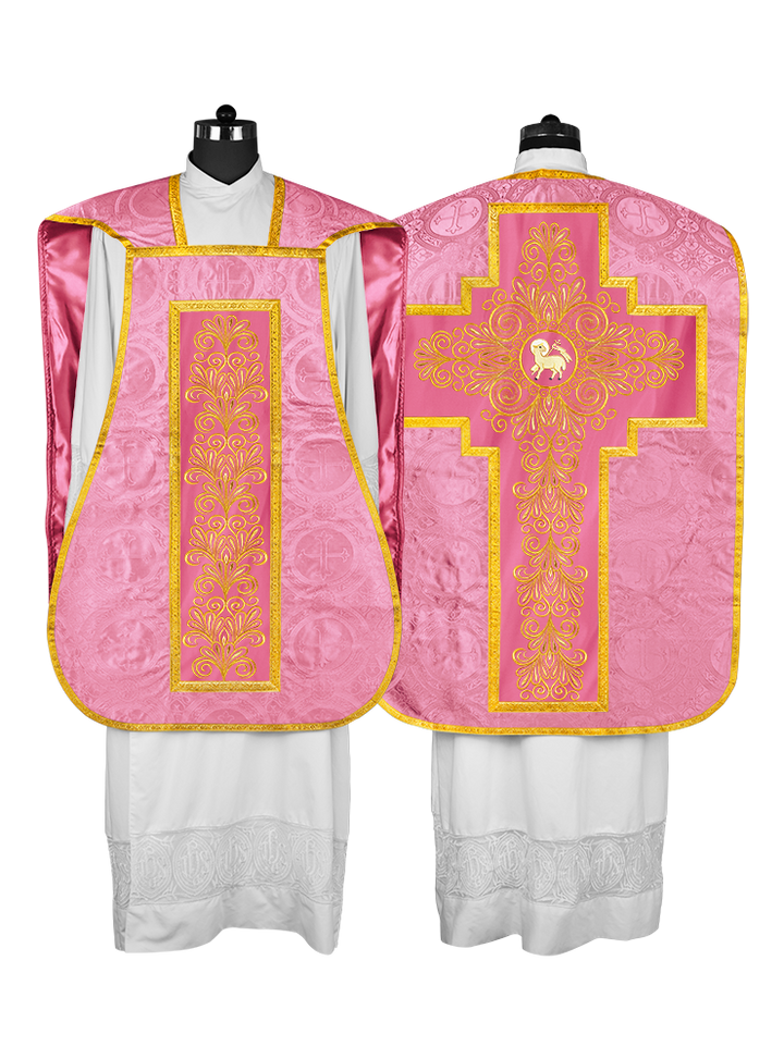 Traditional Roman chasuble vestment - Flourish collection