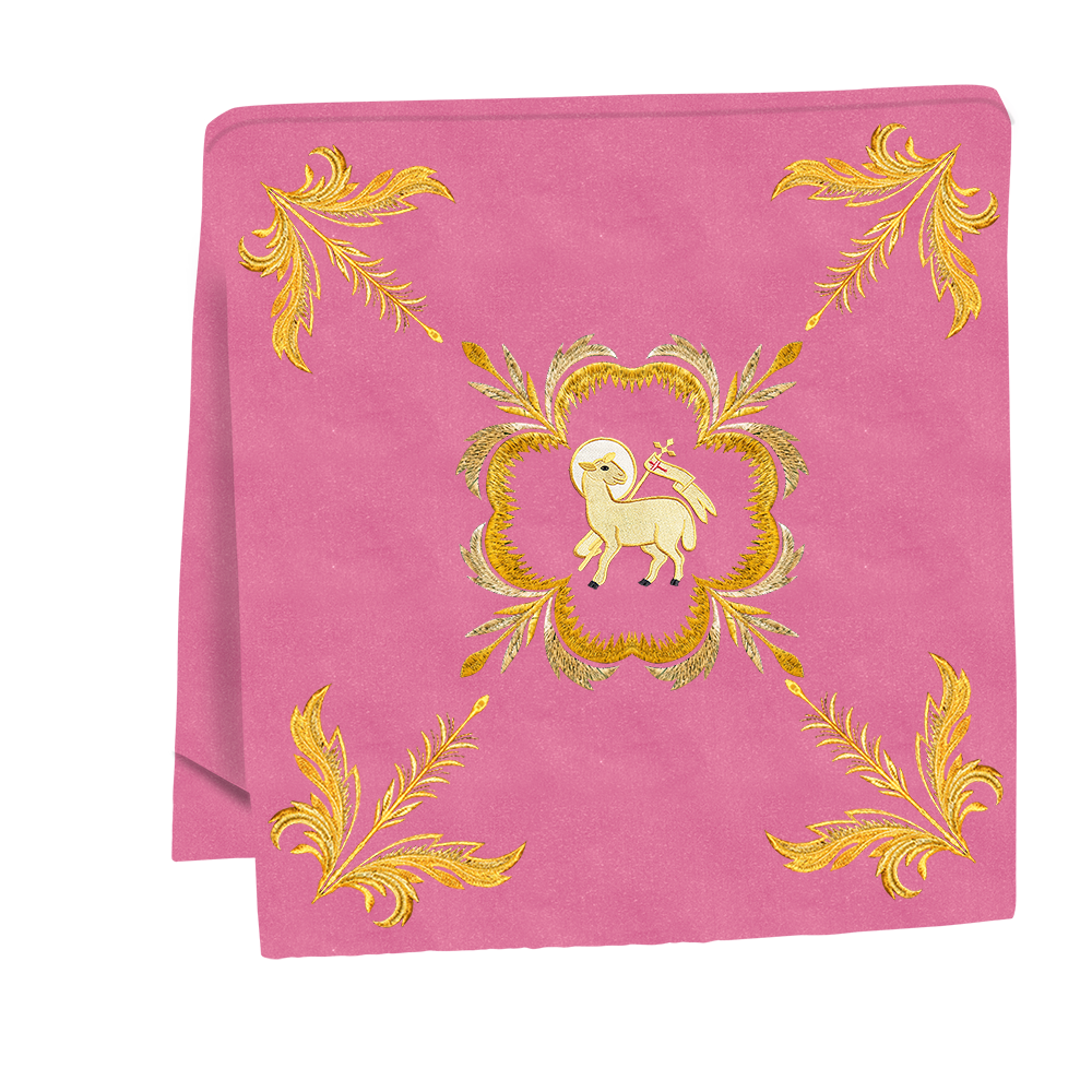 Mass Set Vestment with Embroidery Trims