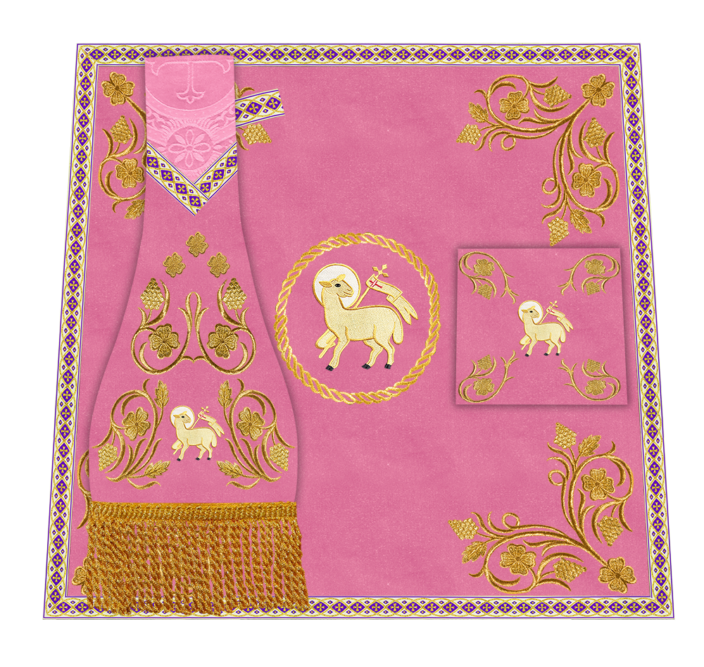 Grapes Embroidery Mass set with Motif