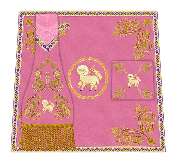 Grapes Embroidery Mass set with Motif