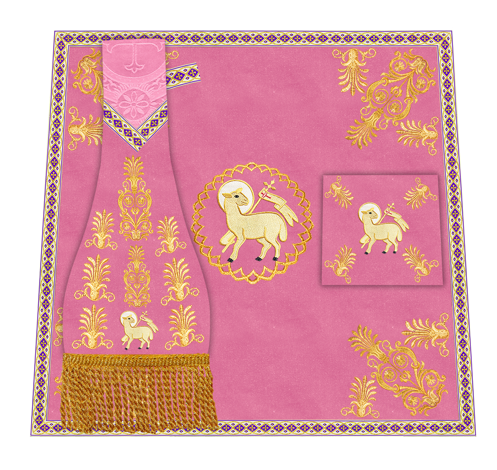 Embroidered Motif and Trims Mass Set
