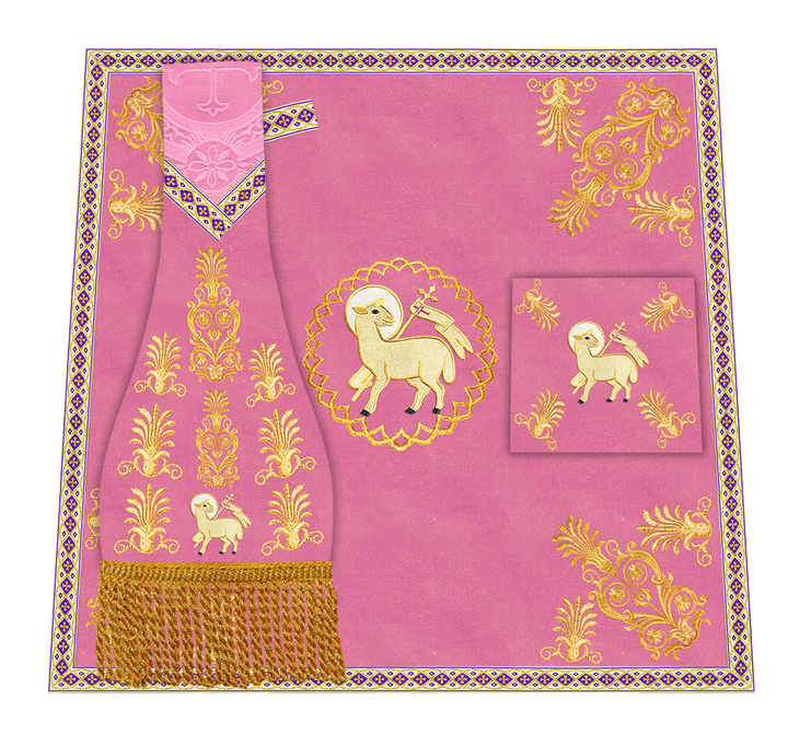 Embroidered Motif and Trims Mass Set