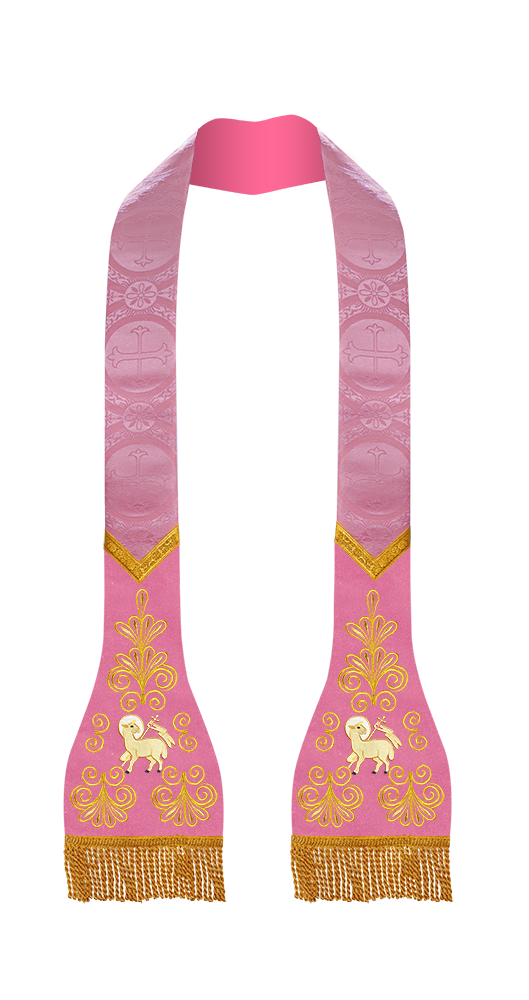 Roman stole with golden embroidery - Flourish collection