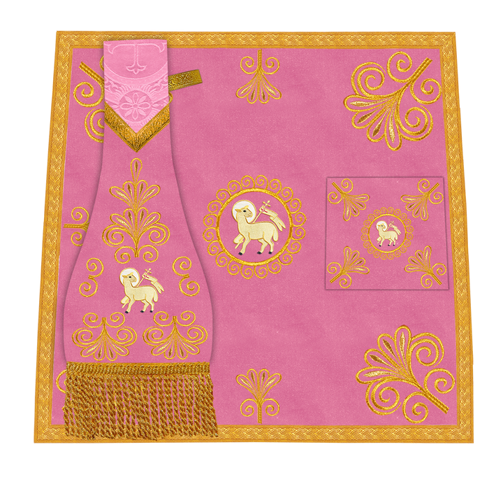 Elegant mass set with rich embroidery - Flourish collection