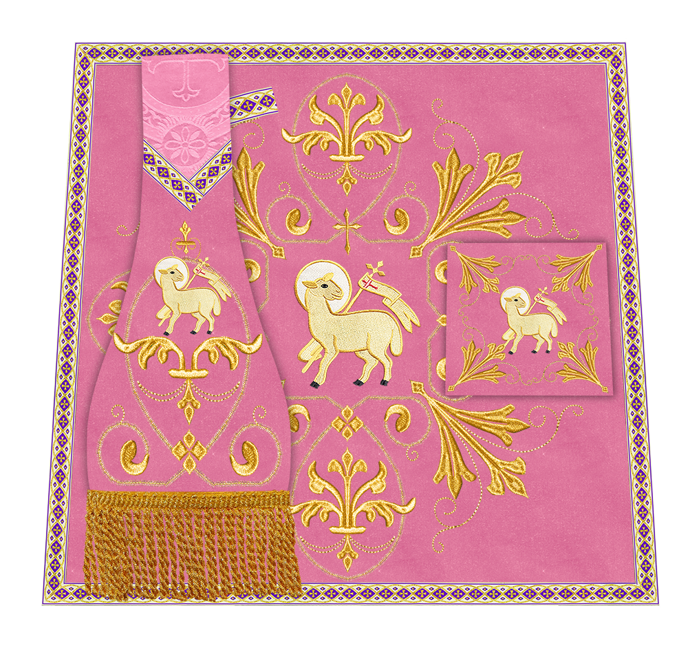 Spiritual Embroidery Mass Set Vestment