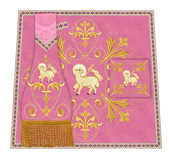 Spiritual Embroidery Mass Set Vestment