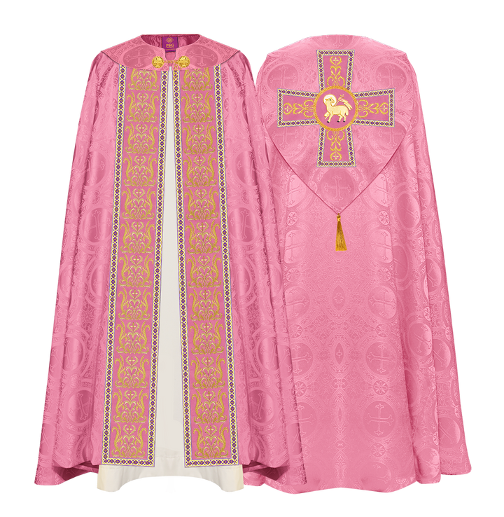 GOTHIC COPE VESTMENTS WITH ADORNED ORPHREY