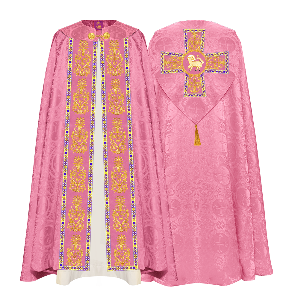 GOTHIC COPE WITH EMBROIDERED MOTIFS