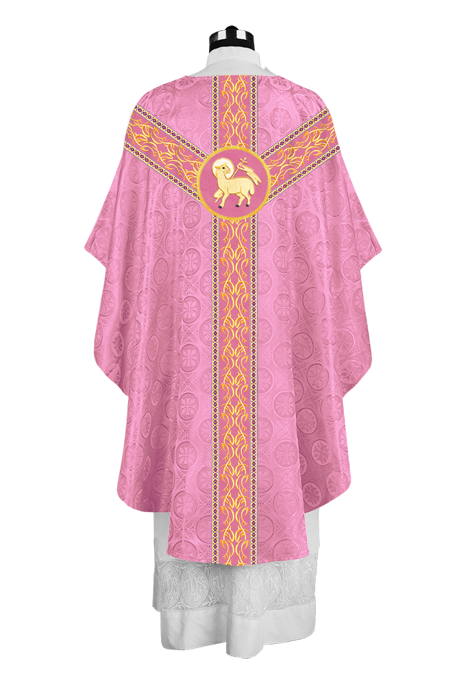 Gothic Chasuble with Y-type Embroidered Orphrey