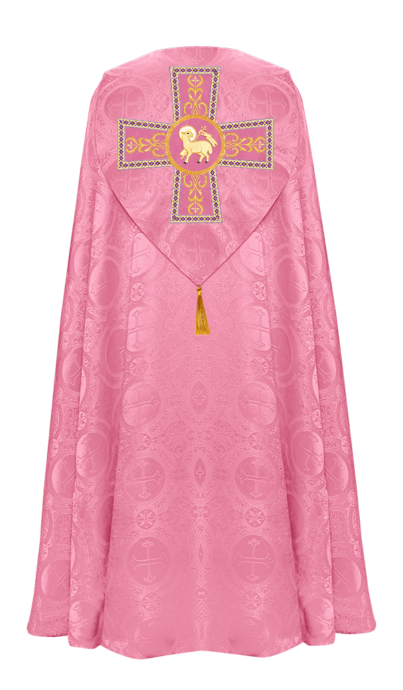 GOTHIC COPE VESTMENTS WITH ADORNED ORPHREY