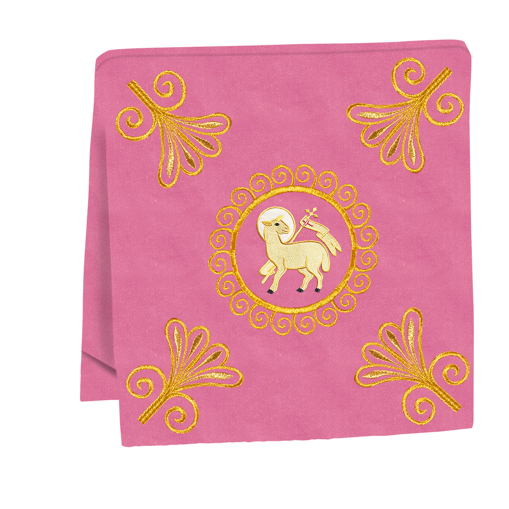 Ornate Embroidery Mass Set with Motif