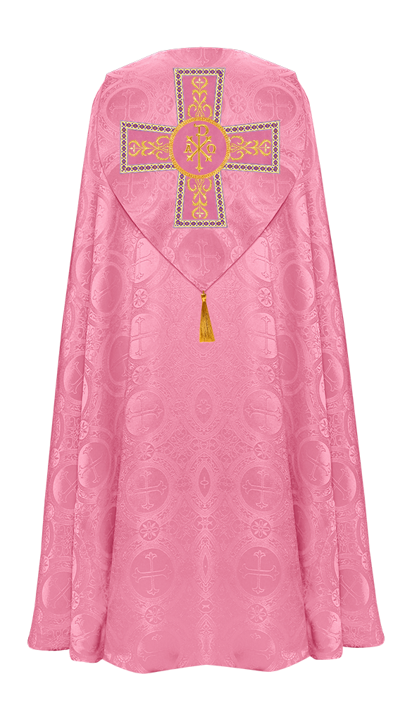 GOTHIC COPE VESTMENTS WITH ADORNED ORPHREY